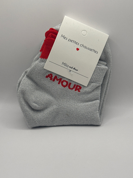 Chaussette basse Amour