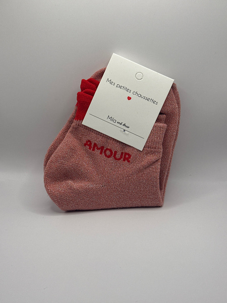 Chaussette basse Amour