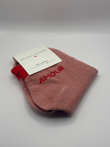 Chaussette basse Amour