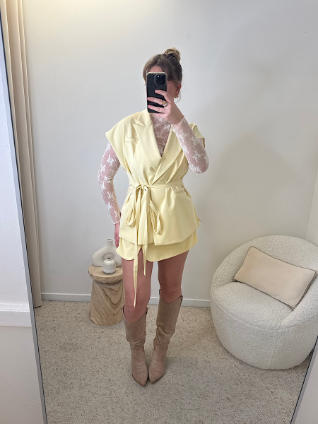 Jupe-short porte feuille