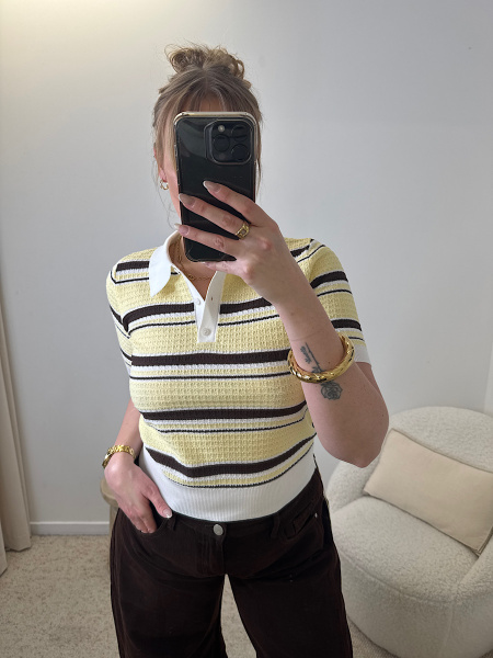 Polo en maille