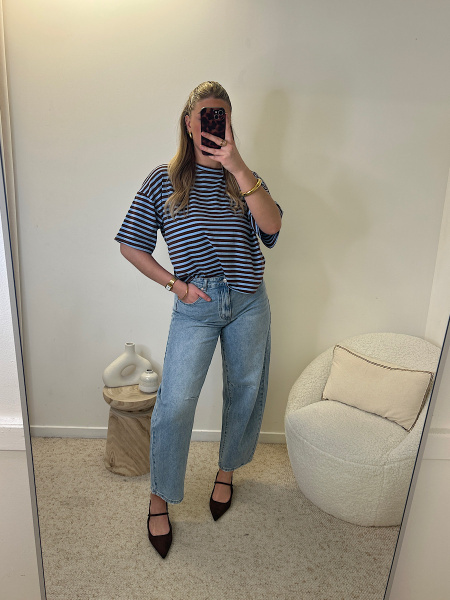 Jeans ballon couture