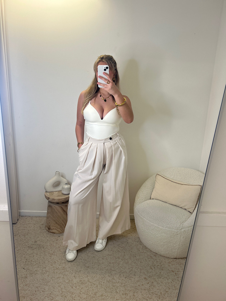 Pantalon triple pinces