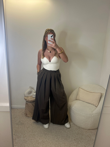 Pantalon triple pinces