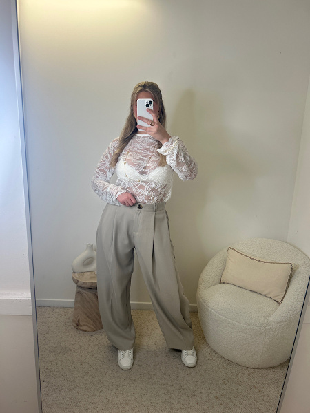 Pantalon pinces ballon