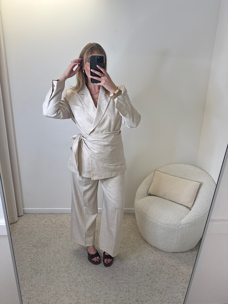 Blazer Paréo avoine