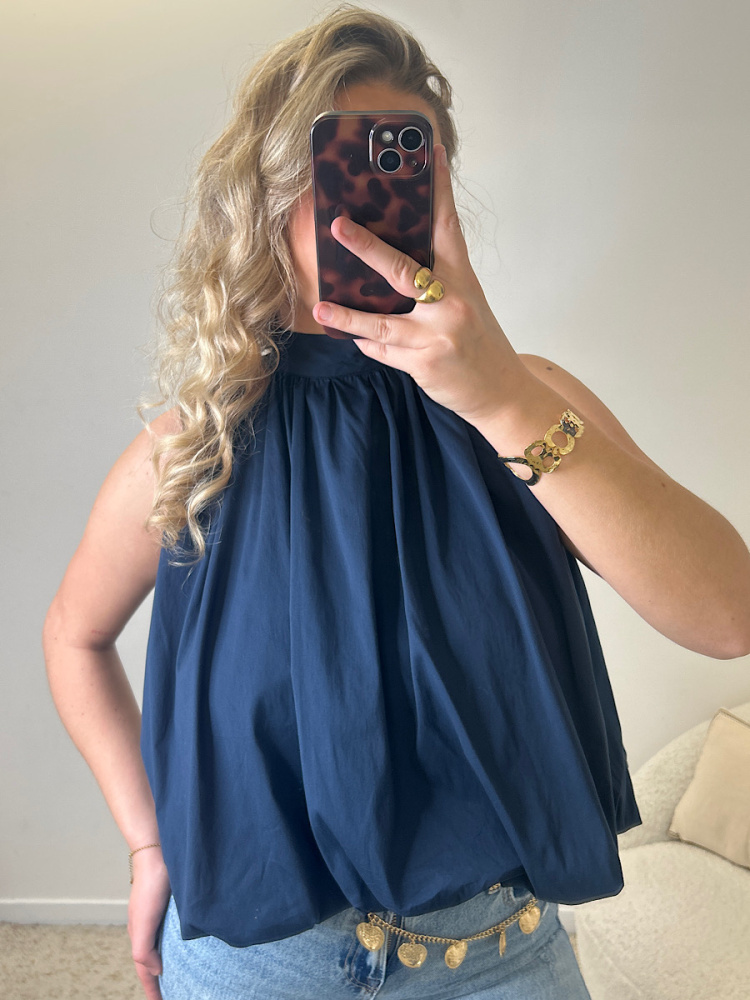 Blouse Ballon sans manches