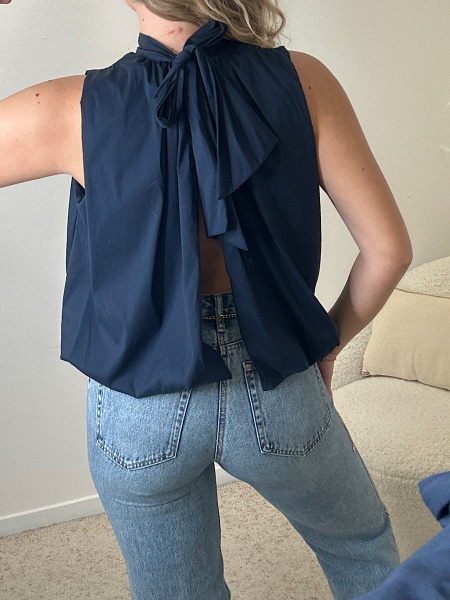 Blouse Ballon sans manches