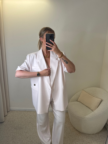 Blazer manches courtes