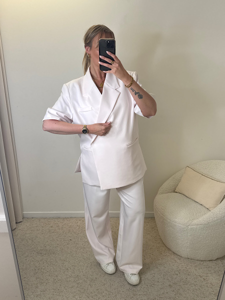 Blazer manches courtes