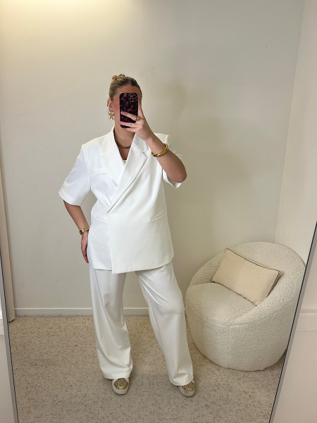 Blazer manches courtes