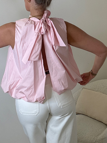 Blouse Ballon sans manches