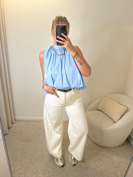 Blouse Ballon sans manches
