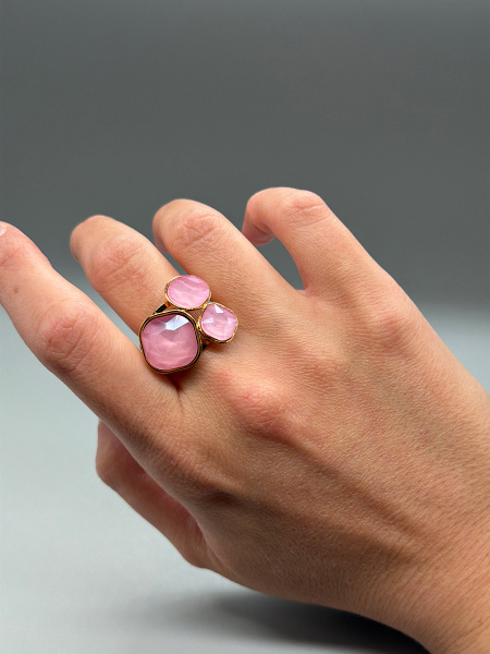 Bague rosé
