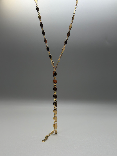 Collier long doublé