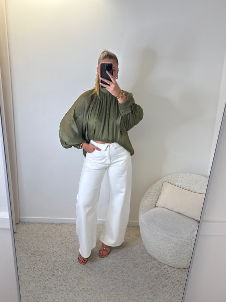 Blouse Eléonore brillante