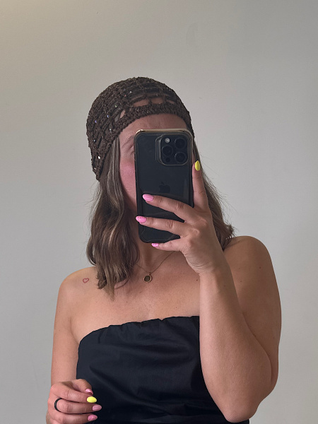 Bonnet en crochets
