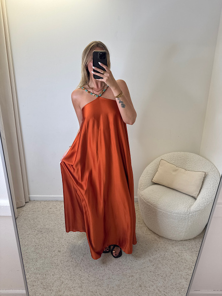Robe perles