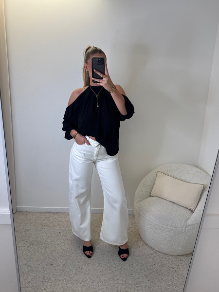 Blouse à volants