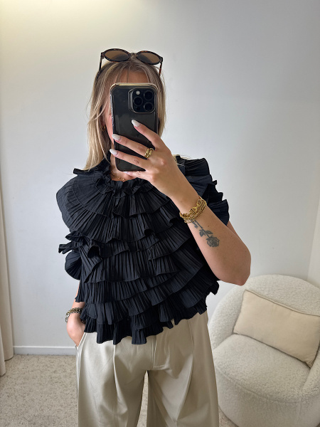 Blouse Alice noire