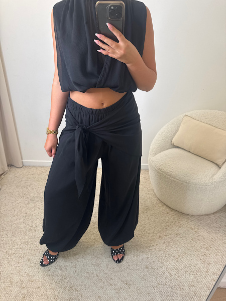 Pantalon ballon pareo