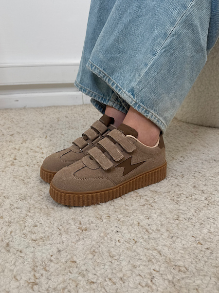 Baskets Maggie taupe