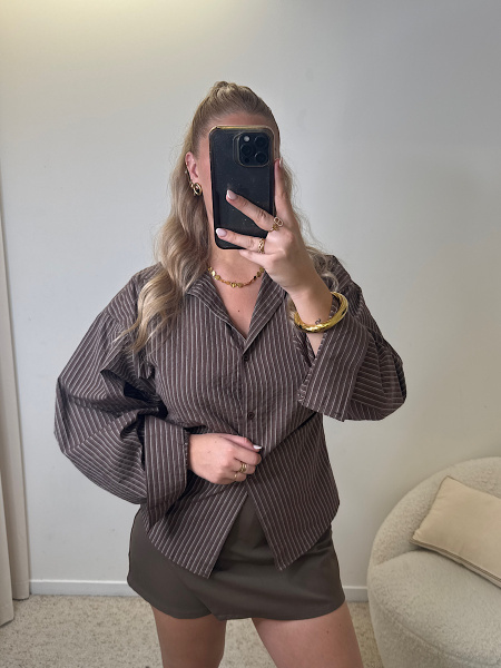 Chemise à rayures