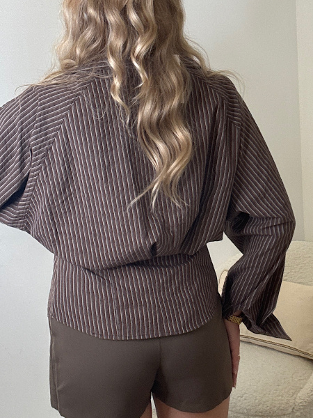 Chemise à rayures