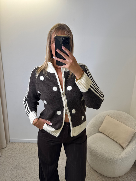 Gilet pois