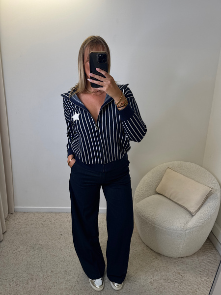 Gilet Marine étoile