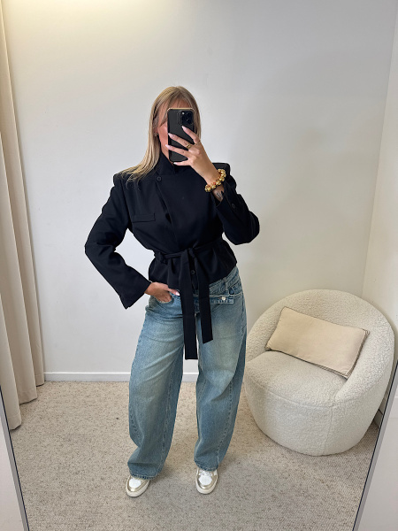 Blazer ceinturé