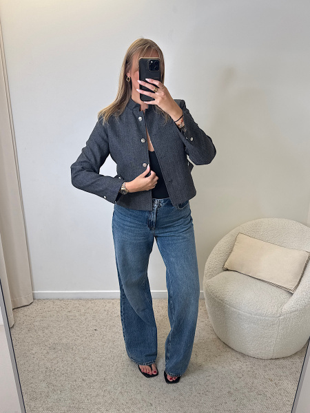 Veste Claudie Argent