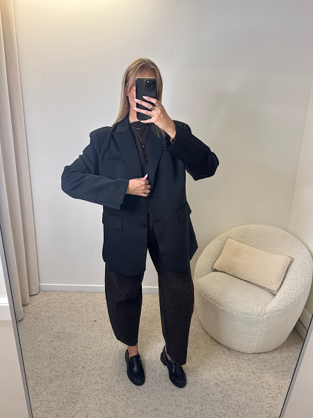 Blazer maxi oversize