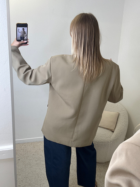 Blazer maxi oversize