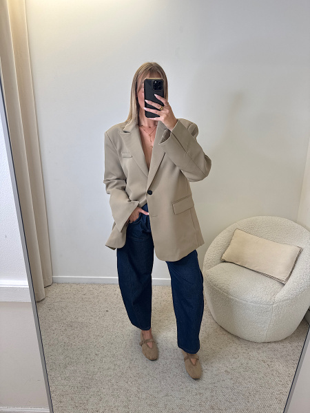 Blazer maxi oversize