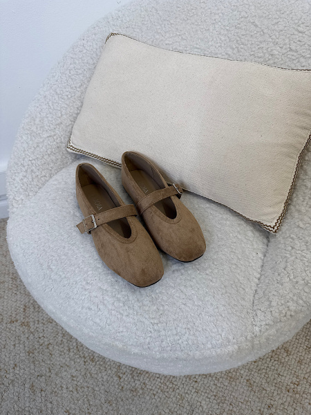 Ballerines beiges