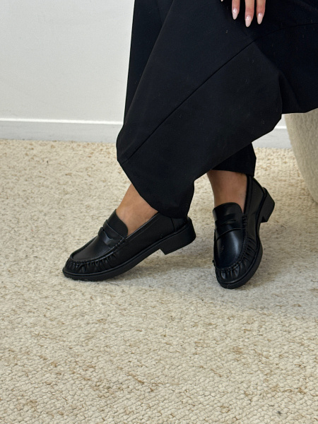 Mocassins noirs