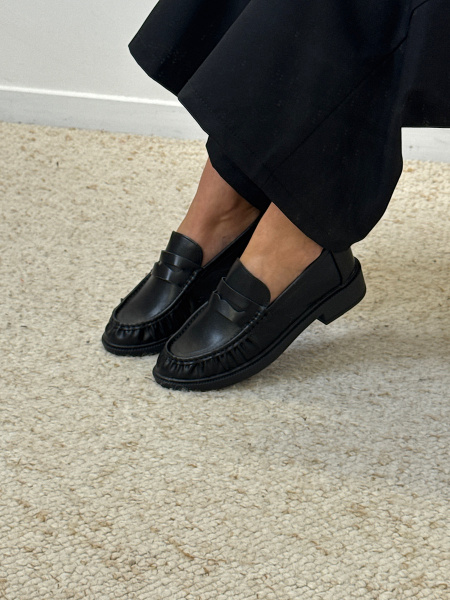 Mocassins noirs