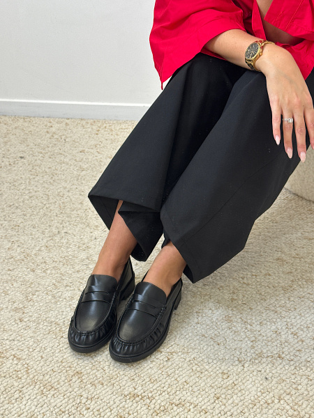 Mocassins noirs