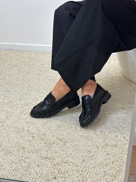 Mocassins noirs