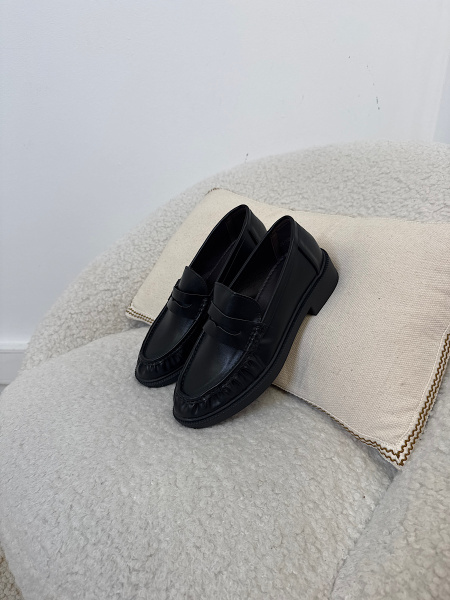 Mocassins noirs