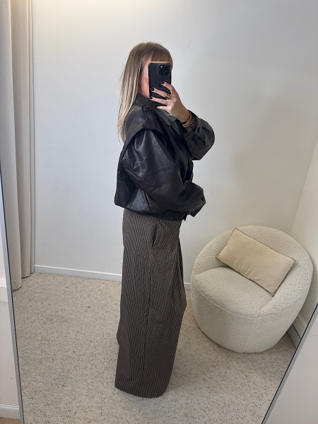 Pantalon à carreaux