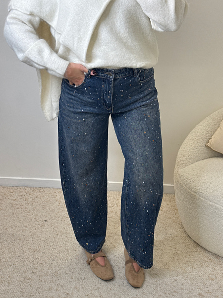 Jeans vintage strass