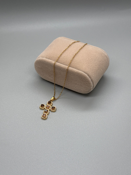 Collier croix