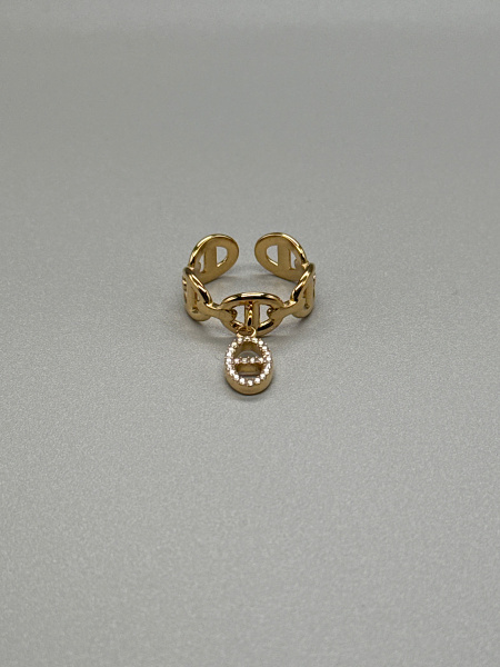Bague breloque ori