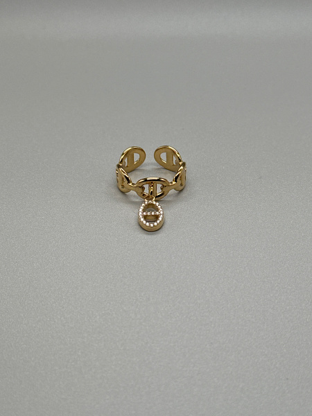 Bague breloque ori